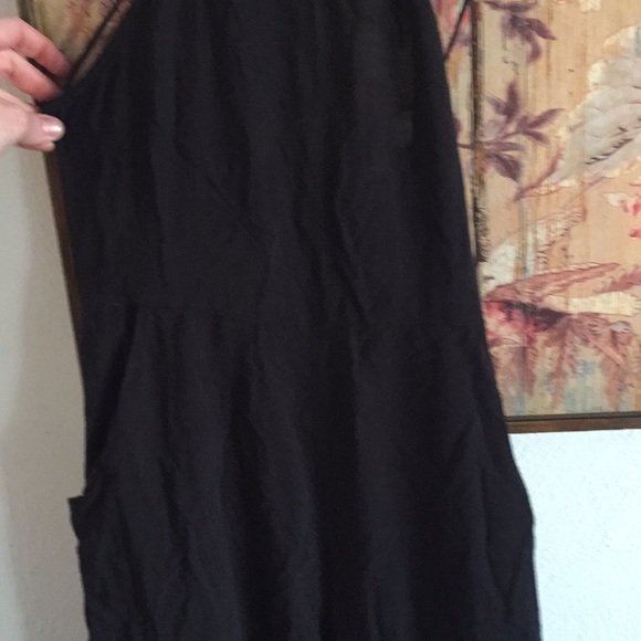 Cotton Candy Pants & Jumpsuits Lf Cotton Candy La Jumpsuit Stretch Black Lightweight Wide